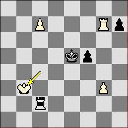 Gelfand - Mamedyarov, Stellung nach 56. Kb3