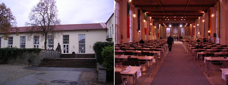 Der Turniersaal in Bad Wiessee