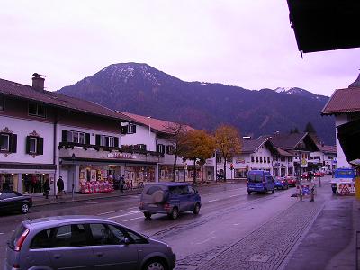 Straße in Rottach-Egern