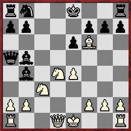 8. Partie: Kramnik - Anand, nach 10 Zügen