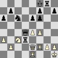 8. Partie: Kramnik - Anand, nach 20 Zügen