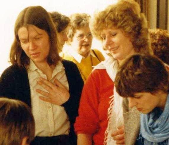 Gisela Fischdick, Irmgard Karner, Annemarie Eichner und Brigitte Gonstalla